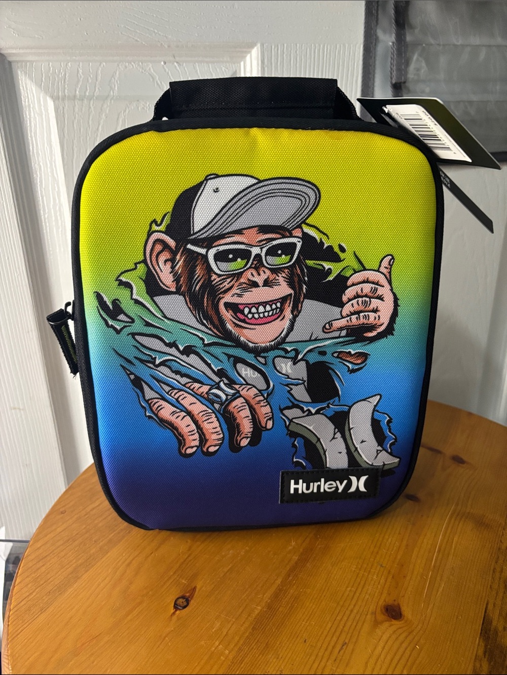 Hurley Monkey Insulated Lunchbox NWT